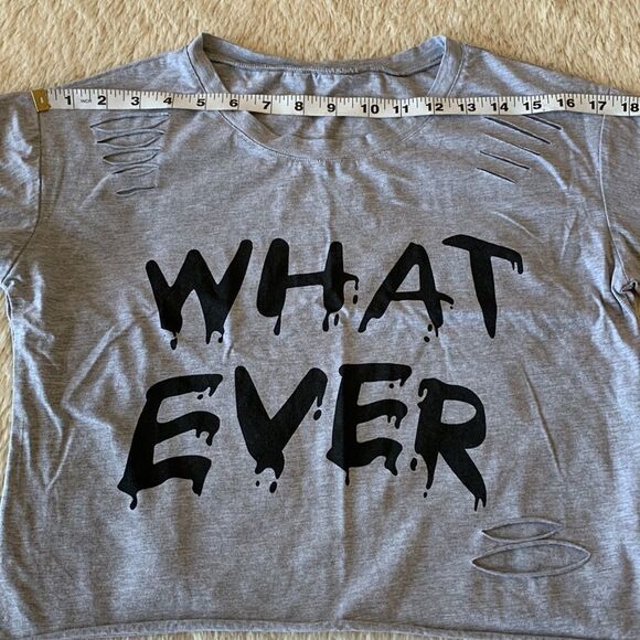 Gray SHEIN crop top - Picture 9 of 16